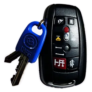 Car Key With Alarm Button PNG Jre13 PNG