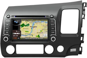 Car Navigation System Display PNG image