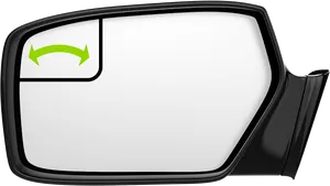 Car Side Mirror View Indicator PNG image