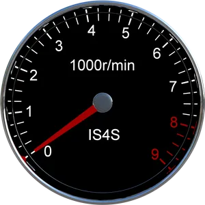 Car Tachometer I S4 S PNG image