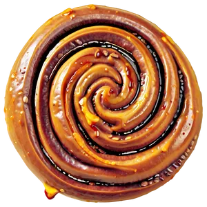 Caramel Coffee Swirl PNG 06212024
