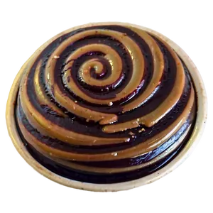 Caramel Coffee Swirl PNG Qfa
