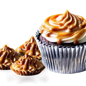 Caramel Cupcakes PNG 30
