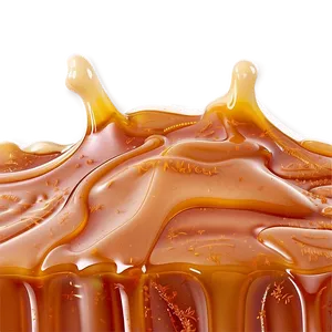 Caramel Drizzle Texture Png Gas74 PNG image