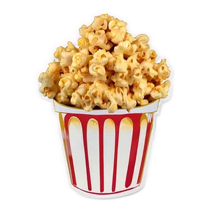 Caramel Drizzled Popcorn PNG 06212024 PNG