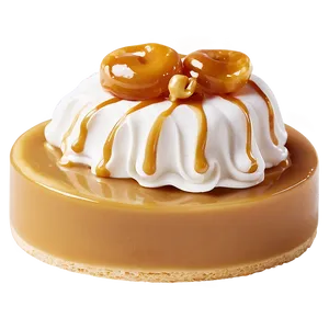 Caramel Mousse Cloud PNG 15