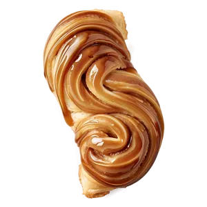 Caramel Twist Pastry PNG 57