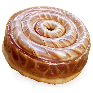 Caramel Twist Pastry PNG 63 PNG