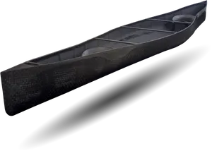 Carbon Fiber Canoe Isolated PNG image