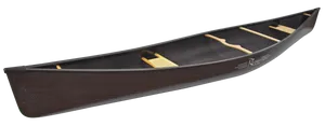 Carbon Fiber Canoe Profile PNG image