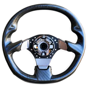 Carbon Fiber Steering Wheel PNG 05252024 PNG