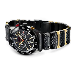 Carbon Fiber Watch Hands PNG 06262024