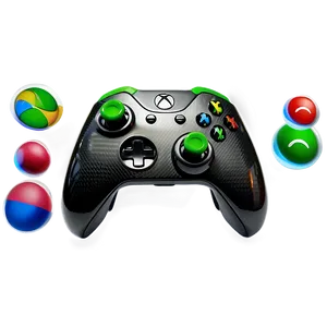 Carbon Fiber Xbox Controller Png 05252024 PNG image