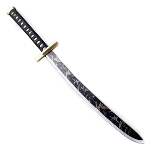 Carbon Steel Katana PNG Xjn