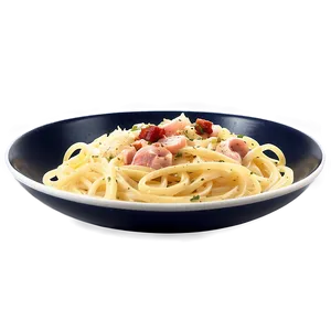 Carbonara Pasta Noodles PNG 05242024