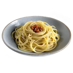 Carbonara Pasta Noodles PNG 38