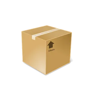 Cardboard Box Icon PNG image