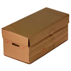 Cardboard Shoe Box Png 06202024 PNG image