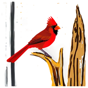 Cardinal Vector Art Png 05242024 PNG image