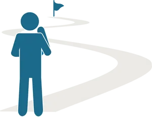 Career Path Decision Concept PNG image