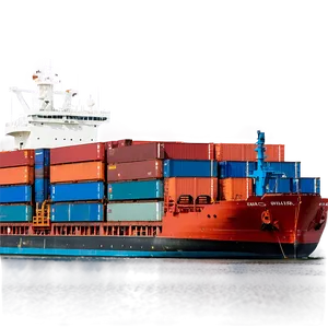 Cargo Ship At Dock PNG Wdc66 PNG