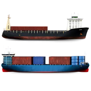Cargo Ship Bridge PNG 06122024