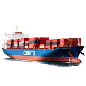 Cargo Ship Docked Png Vvc97 PNG image