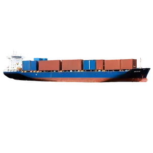 Cargo Ship In Canal PNG 06122024