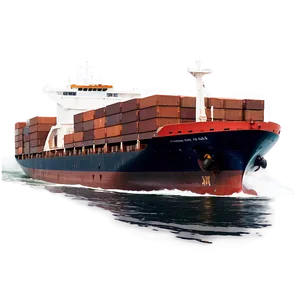 Cargo Ship In Storm Png 34 PNG image