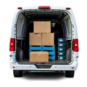 Cargo Van Delivery PNG Qxf
