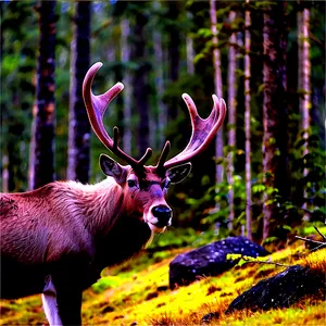 Caribou In The Wild PNG 34