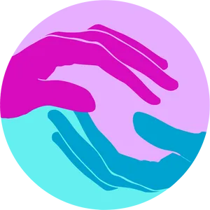 Caring Hands Icon PNG image