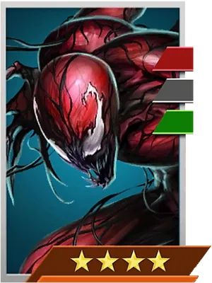 Carnage Character Artwork PNG image