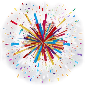 Carnival Confetti Explosion PNG 06122024