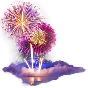 Carnival Fireworks Display PNG 06122024