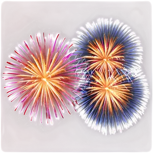 Carnival Fireworks Display Png Ymn5 PNG image