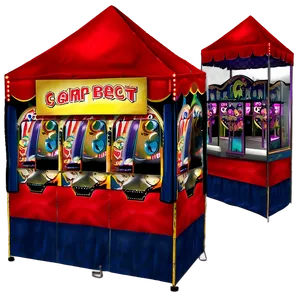 Carnival Game Booths PNG 06122024 PNG