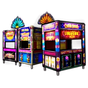 Carnival Game Booths PNG Qru