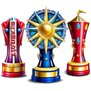 Carnival Prize Trophies PNG Qpi26 PNG