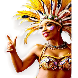 Carnival Samba Dancers PNG Vsy