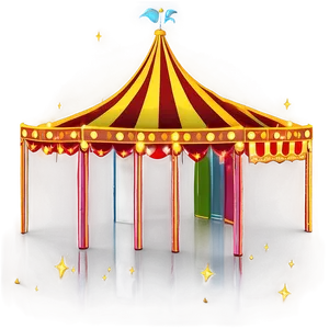 Carnival Tent At Dusk PNG 28