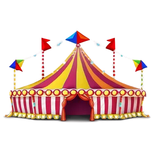 Carnival Tent At Dusk PNG 44