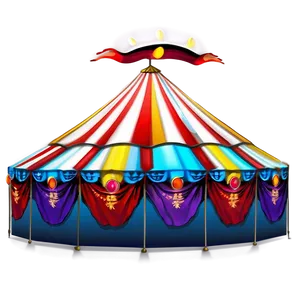 Carnival Tent At Sunrise PNG 06282024