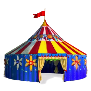 Carnival Tent At Sunrise PNG 97