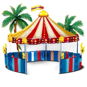 Carnival Tent In The Park PNG 87