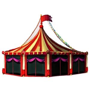 Carnival Tent Under The Stars PNG Ada