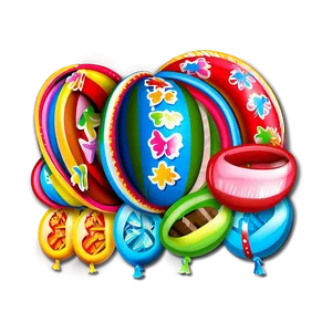 Carnival Theme Decorations PNG 06122024