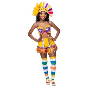 Carnival Themed Outfits Png 06122024 PNG image