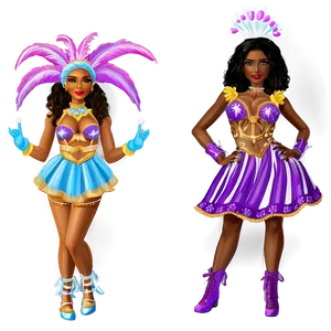 Carnival Themed Outfits PNG Ogi26 PNG