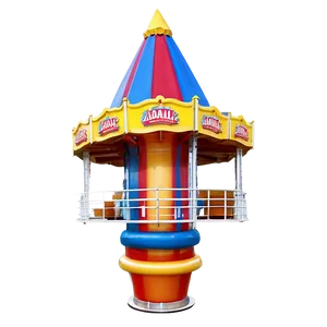 Carnival Thrill Rides Png Bwa PNG image